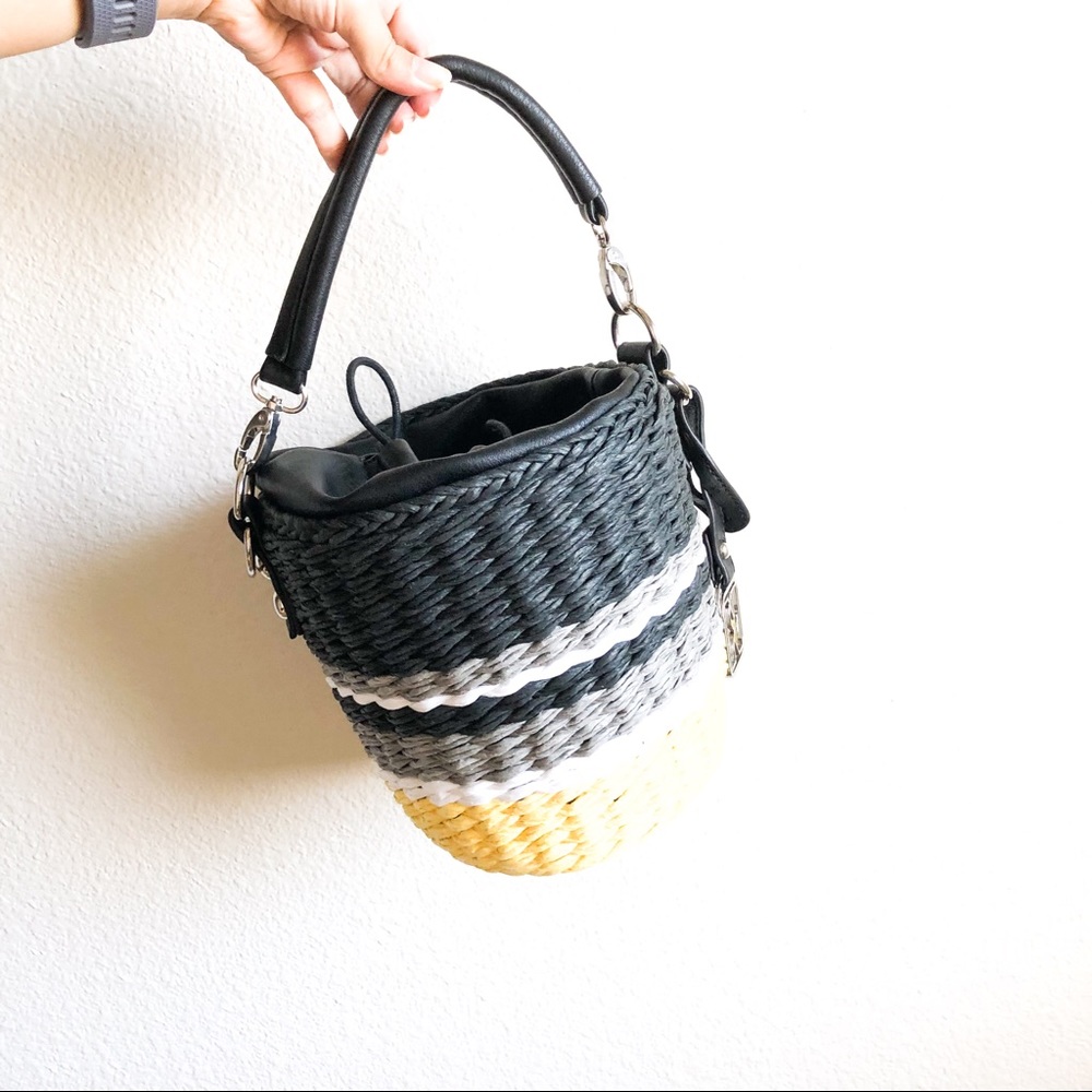 NWT Woven Basket Purse